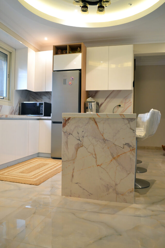 Melamine Polyurethane kitchen modern simple contemporary