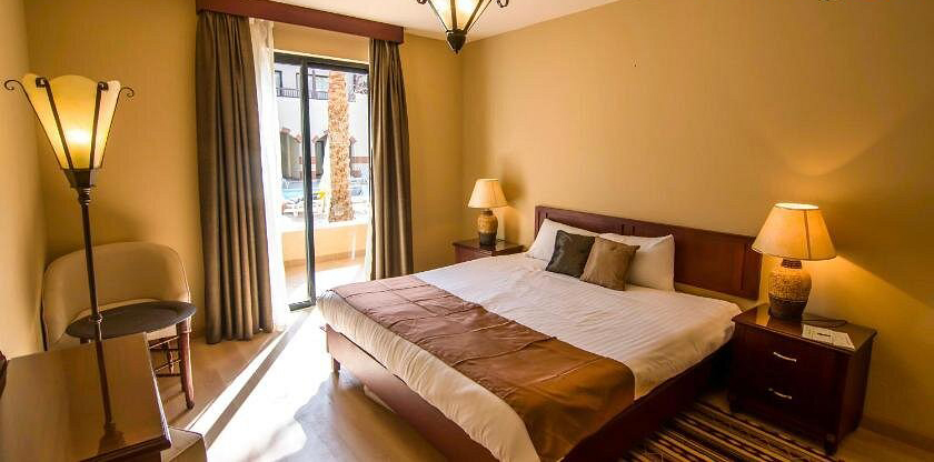 Marina residence port Ghalib hotel room furniture