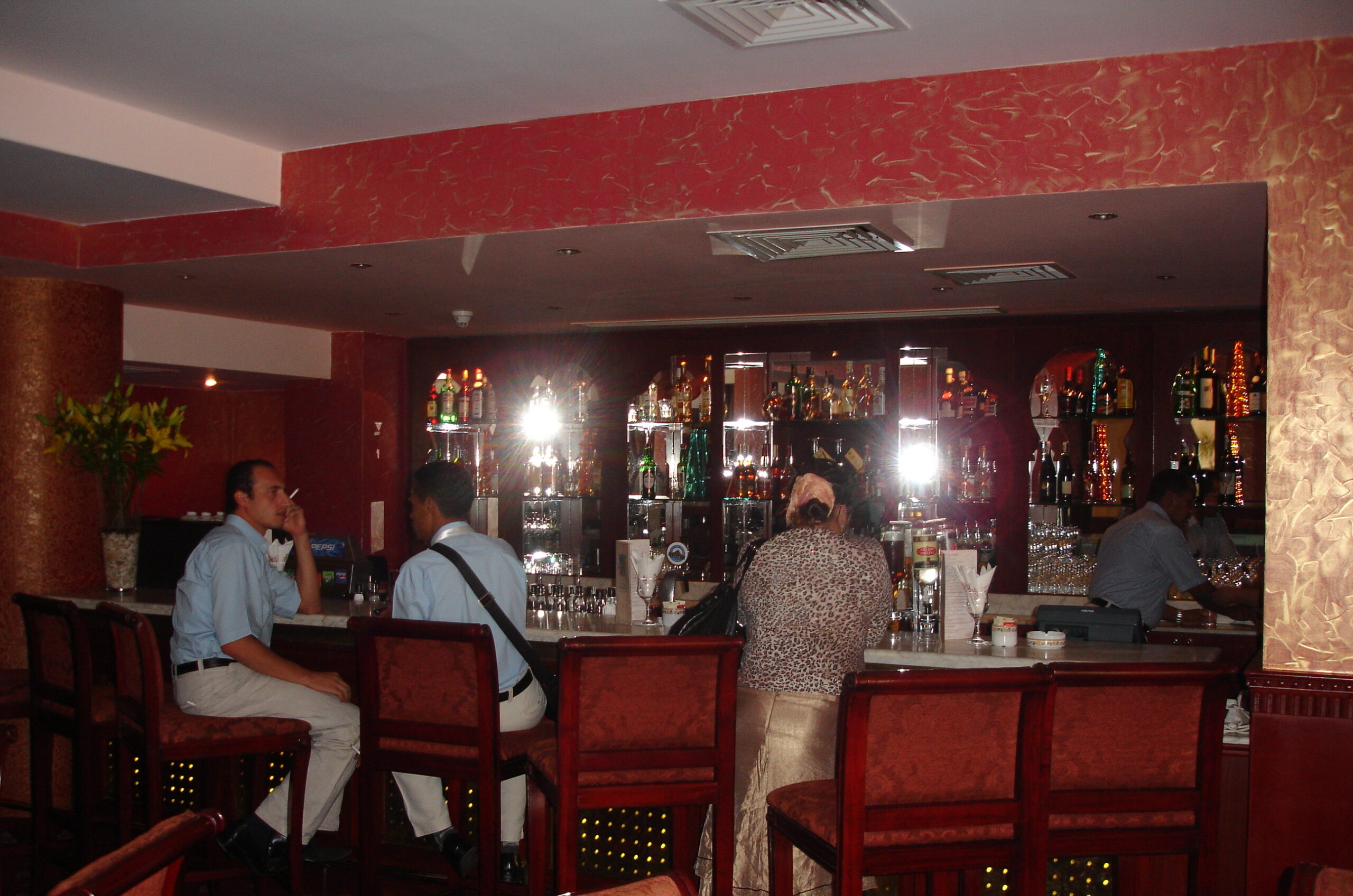 Baron sharm elsheikh wooden bar