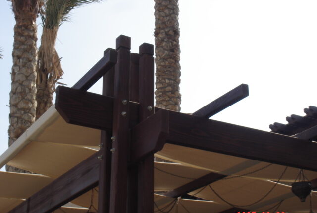 Citadel port Ghalib hotel pergola