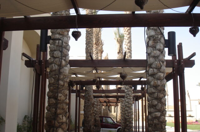 Citadel port Ghalib hotel pergola