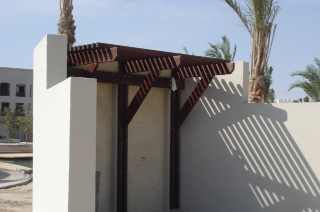 Citadel port Ghalib hotel pergola