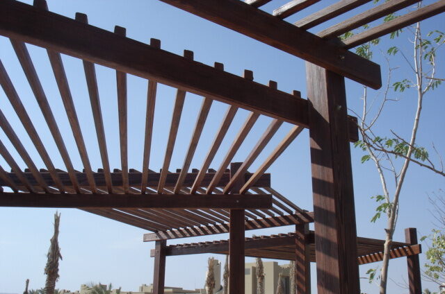 Citadel port Ghalib hotel pergola