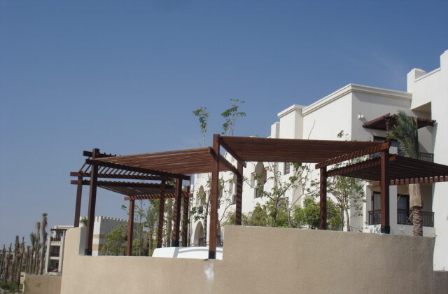 Citadel port Ghalib hotel pergola