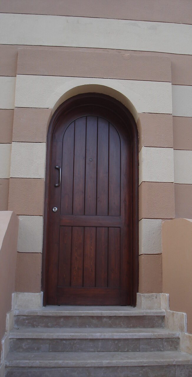 Casbah restaurant wooden door