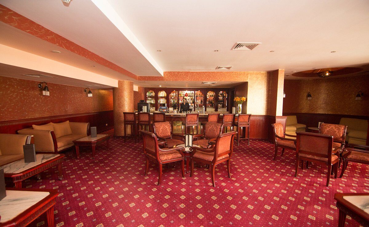 Baron hotel bar chairs and tables