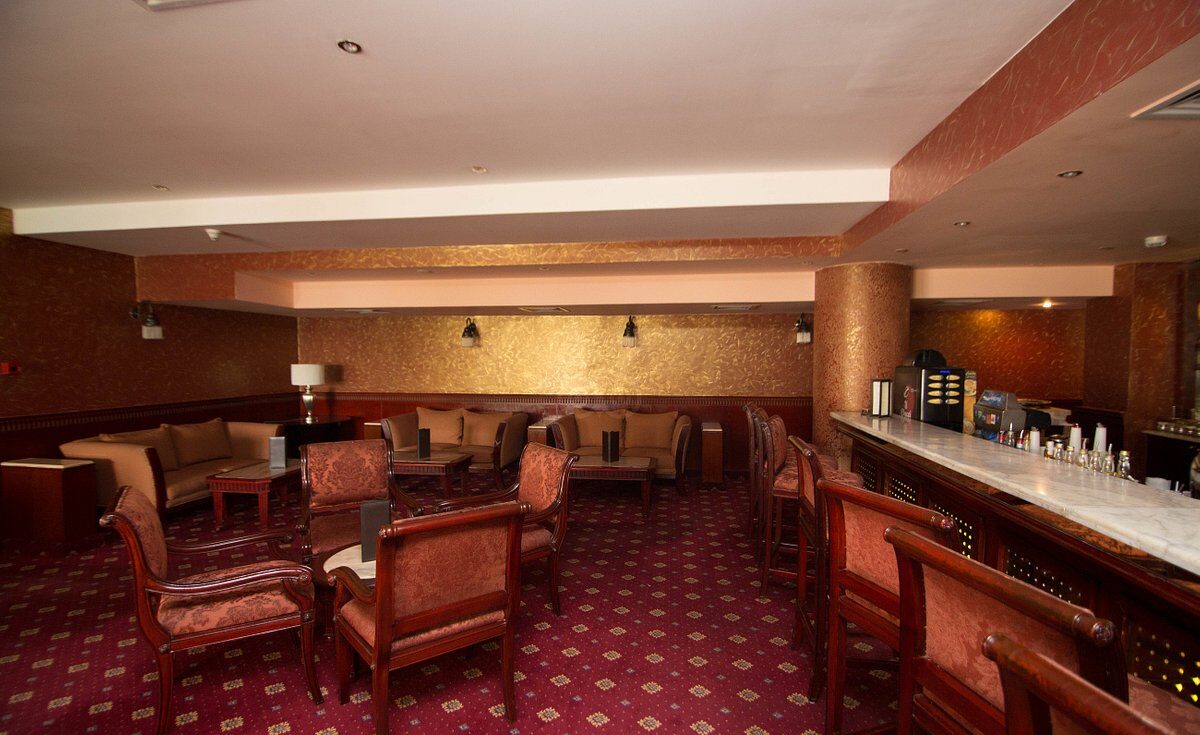 Baron hotel bar tables and chairs